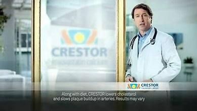 Crestor TV Commercial, White Building